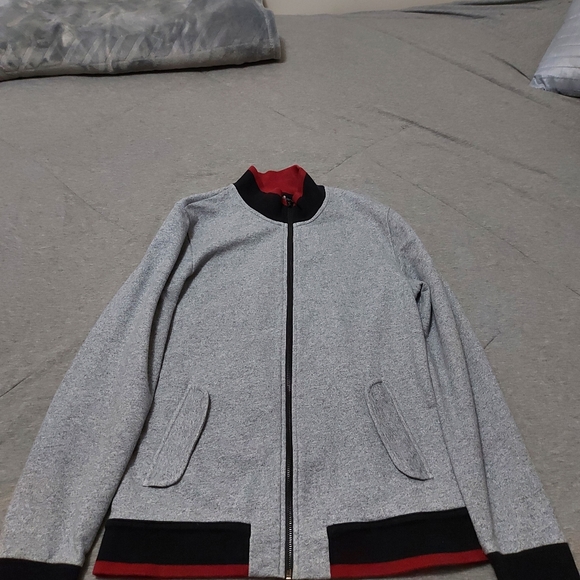 Armanie exchange Mens Zip Up sweatshirt - Picture 1 of 4